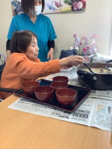 豚汁（ぶたじる）、恵方巻