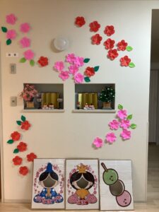 今年もお内裏様、お雛様、みたらし団子ｗになった気分で記念撮影（笑）